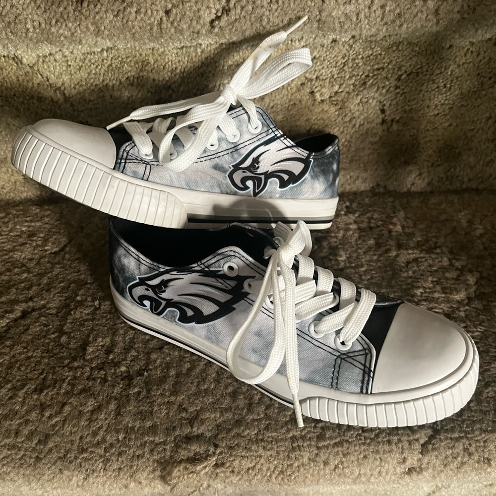 One pair of woman’s Eagles sneakers..Never been worn